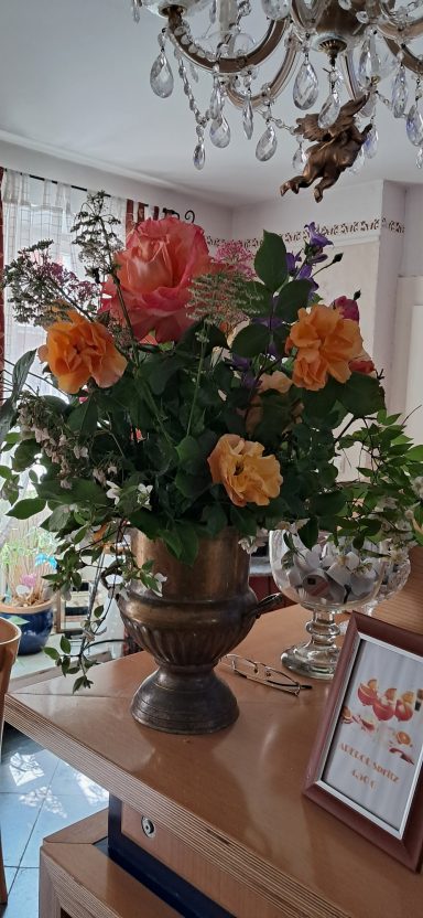 Ein Gruss  aus  unserem Bauerngarten 